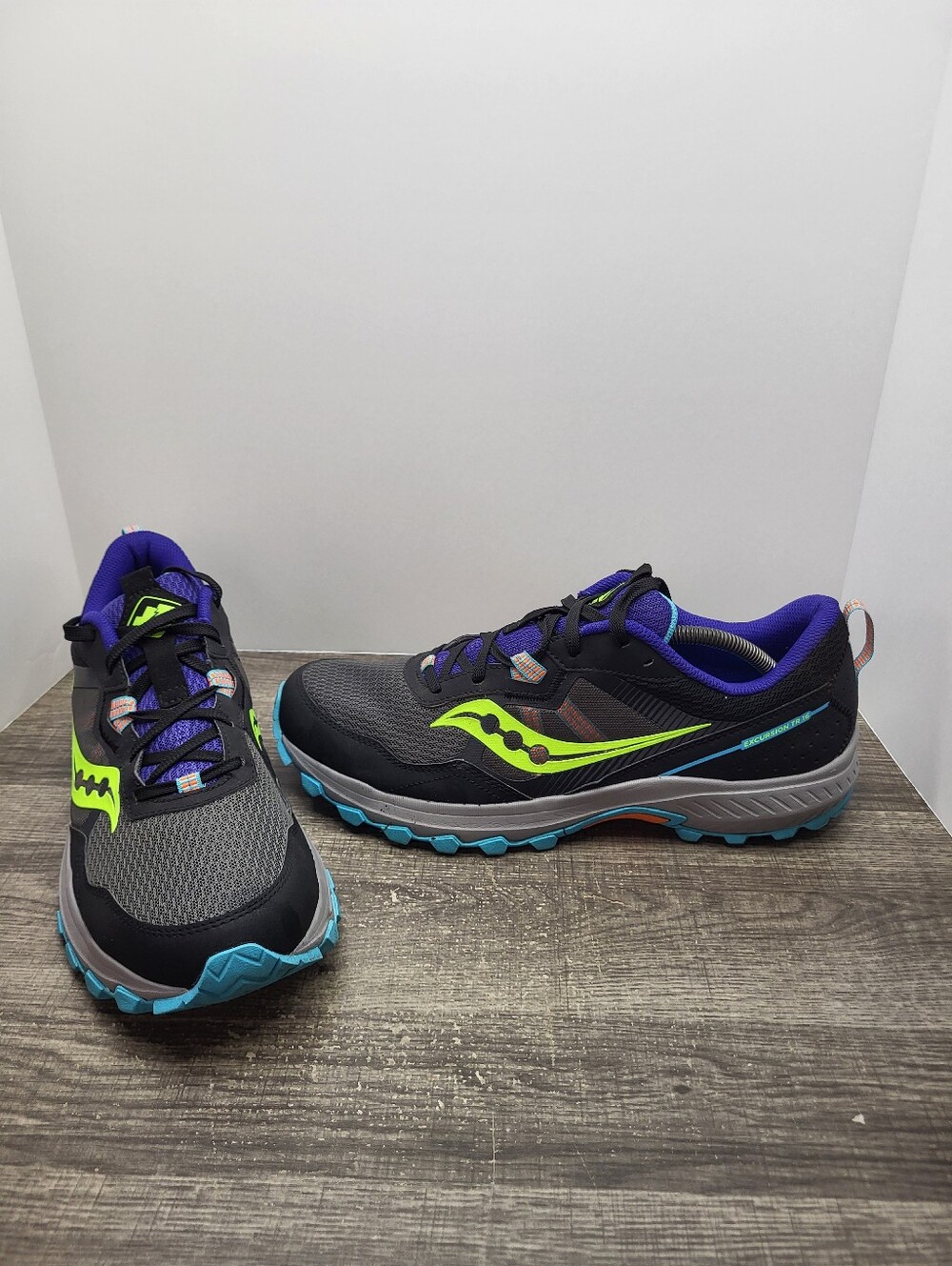 Saucony Excursion Tr 16 Trail Running Shoes Sneakers Men's Size 12